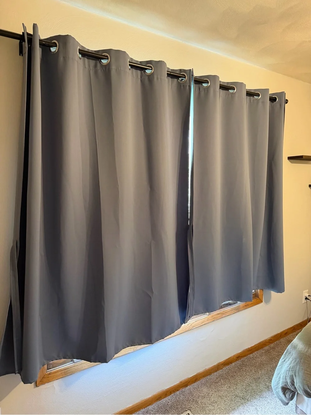 Amazon Blue Haze Window Curtain Panel